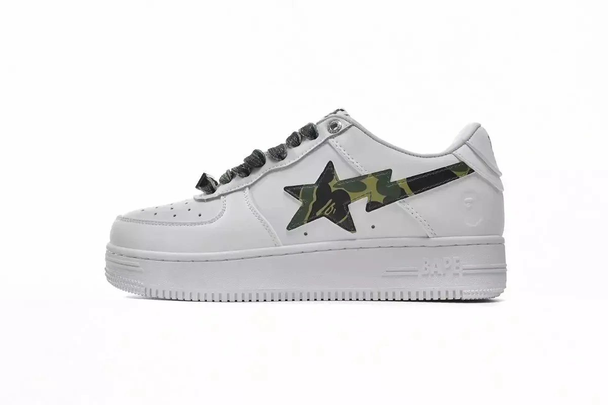 white green